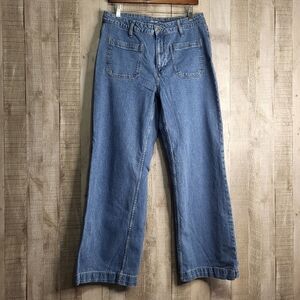 On 34th Wide Leg Blue Women's Jeans